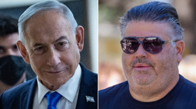 רני רהב, בנימין נתניהו (צילום: Olivier Fitoussi/Flash90, יונתן זינדל, פלאש 90)