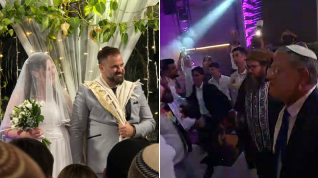  החתונה של דוד זולדן ודור קוגולוגנס (צילום: פרטי)