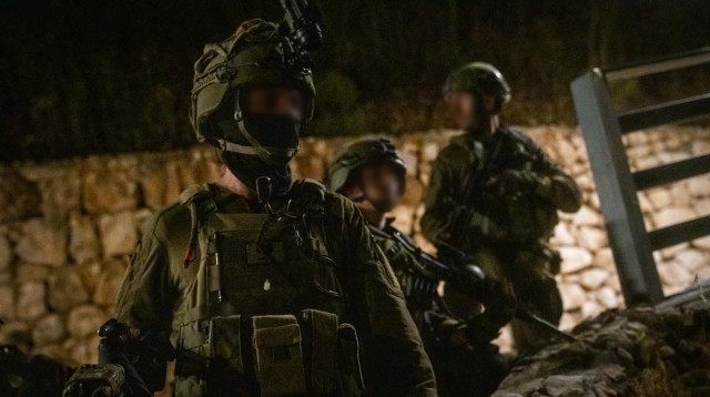 פעילות כוחות צוות הקרב החטיבתי 7 במרחב נחל הסלוקי (צילום: דובר צה"ל)