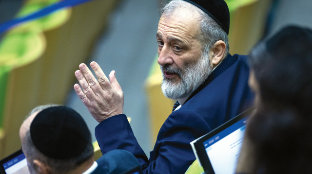 אריה דרעי (צילום: חיים גולדברג, פלאש 90)
