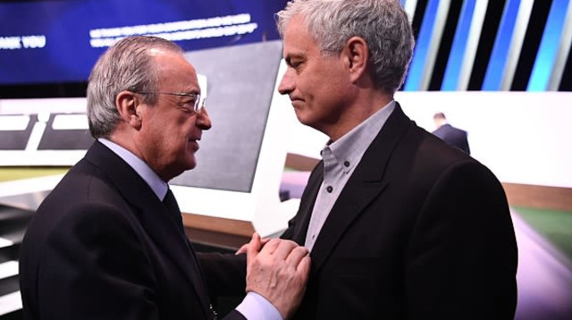 ז'וזה מוריניו, פלורנטינו פרס (צילום: gettyimages)