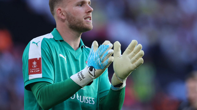 שוער סאות'המפטון, דניאל פרץ (צילום: GettyImages, Neal Simpson/Allstar)