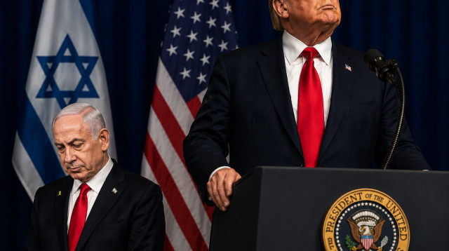 נתניהו וטראמפ (צילום: תמונות: רויטרס, איור: מעריב אונליין)