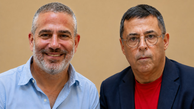 בן כספית, ינון מגל (צילום: חיים גולדברג, פלאש 90)
