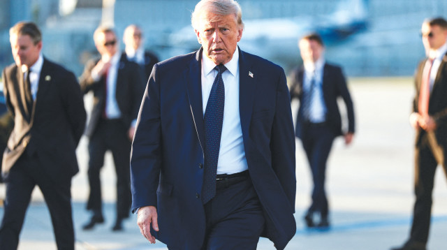 דונלד טראמפ בפריז, יוני 2026 (צילום: רויטרס)