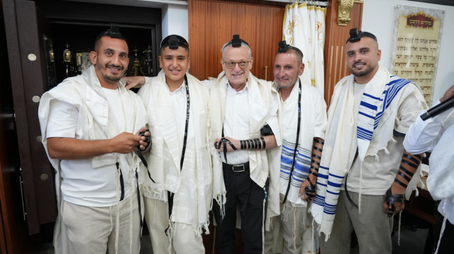 מהעלייה לתורה (צילום: מאיר פבלובסקי)
