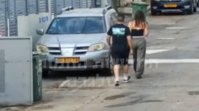 צעירה מותקפת באזור על ידי תושב השטחים (צילום: צילום מסך מתוך רשתות חברתיות)