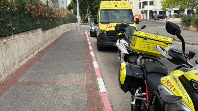 מזירת האירוע באשדוד (צילום: דוברות הצלה דרום)