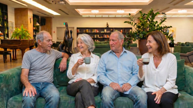 לובי אחוזת צהלה. לא פחות משבעה זוגות מצאו באחוזה אהבה (צילום: אחוזות רובינשטיין)