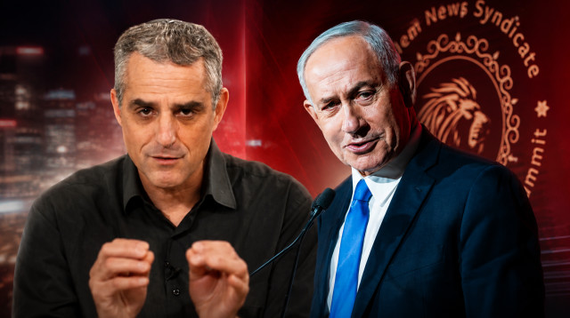 בנימין נתניהו, ברוך קרא (צילום: חיים גולדברג פלאש 90, צילום מסך ערוץ 13)