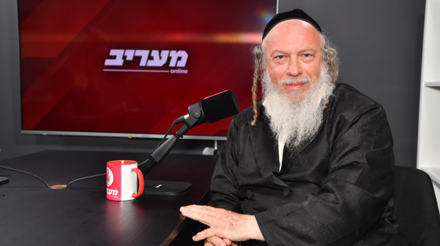 הרב אברהם מרדכי גוטליב (צילום: אבשלום ששוני)