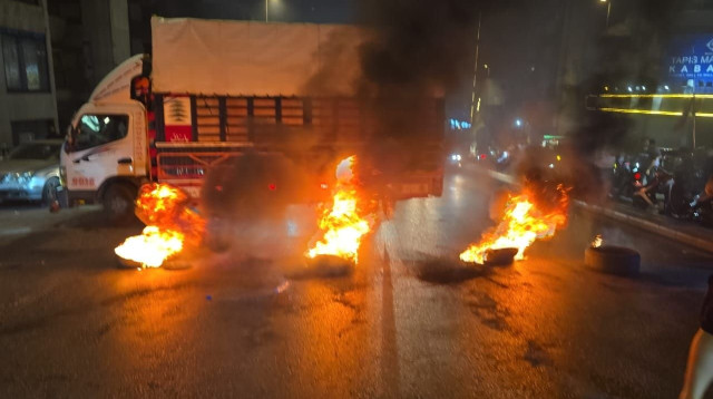  עימותים בביירות בעקבות הסכם עם ישראל (צילום: רשתות ערביות)