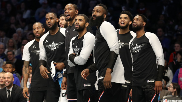 משחק אוסלטאר NBA (צילום: Streeter Lecka / Staff)