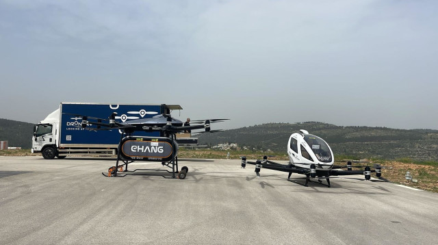 רחפנים (צילום: Cando Drones)