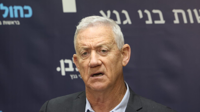 בני גנץ (צילום: מרק ישראל סלם)