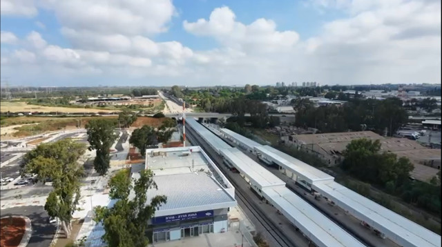 תחנת רכבת חדרה מזרח (צילום: רכבת ישראל)
