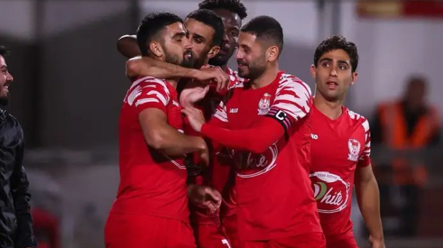 בני סכנין חגגו זמנית ויצאו מאוכזבים (צילום: מאור אלקסלסי)