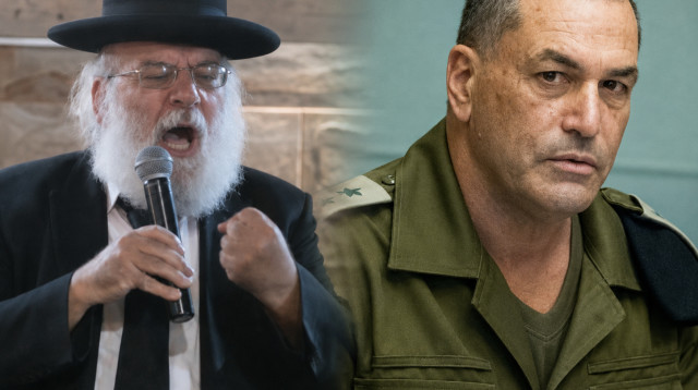 אייל זמיר והרב אריה יזדי (צילום: יונתן זינדל פלאש 90,צילום מסך רשת X)