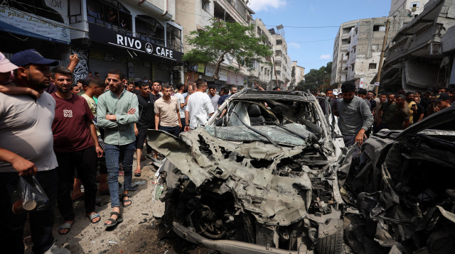 סיכול ממוקד ברצועת עזה (צילום: REUTERS/Dawoud Abu Alkas)