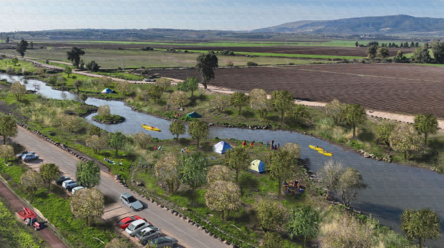 תעלת הירדן המזרחית (צילום: צורנמל טורנר אדריכלות נוף)