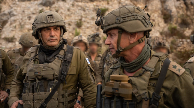 אייל זמיר במבצר הבופור בלבנון (צילום: דובר צהל)