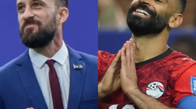אורי לוי, מוחמד סלאח (צילום: gettyimages, אינסטגרם)