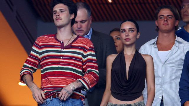 ג'קי אפוסטל וקרוז בקהאם (צילום: Chris Brunskill/Fantasista/Getty Images)