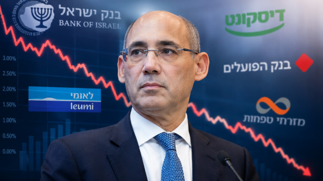 נגיד בנק ישראל פרופ' אמיר ירון (צילום: איור: מעריב אונליין)
