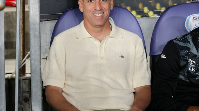 רן קוז'וך מאמן הפועל באר שבע, גמר גביע המדינה 2026 (צילום: אודי ציטיאט)