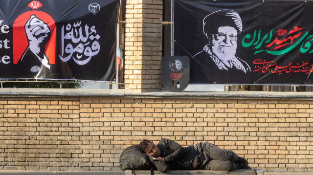 עוני באיראן (צילום: Majid Saeedi/Getty Images)