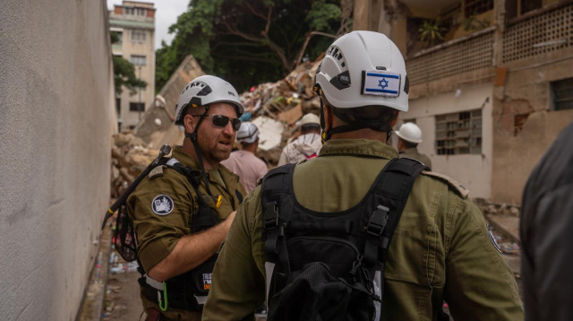 המשלחת הישראלית לרעידת האדמה בוונצואלה (צילום: דובר צה"ל)