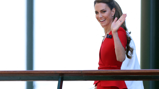 קייט מידלטון (צילום: HENRY NICHOLLS / AFP via Getty Images)