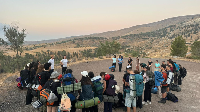 חניכי התוכנית ביום פעילות (צילום: דן רוזן)