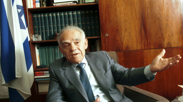 יצחק שמיר, 1992 (צילום: פלאש 90)