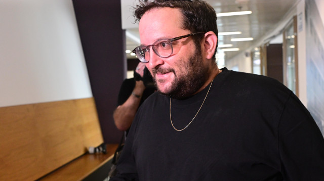 יונתן אוריך בבית המשפט (צילום: אבשלום שושני)