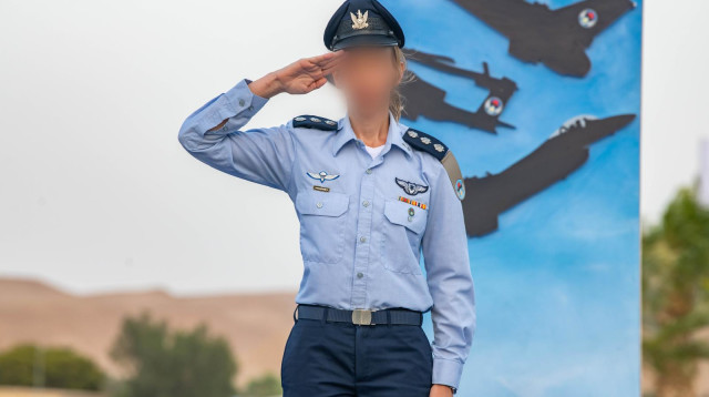 אל"ם ג', האישה הראשונה בחיל האוויר שתקבל דרגת תא"ל (צילום: דובר צה"ל)