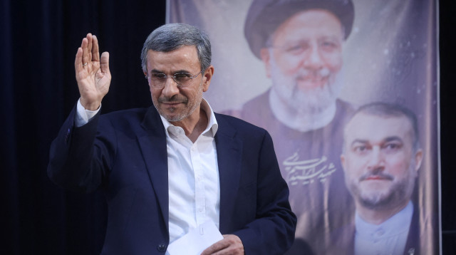 מחמוד אחמדניג'אד (צילום: Majid Asgaripour/WANA (West Asia News Agency) via REUTERS)