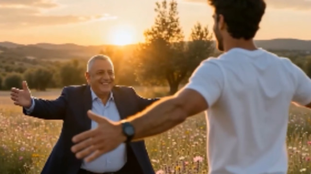 סרטון ה-AI שפרסמו נתניהו והליכוד על איזנקוט (צילום: צילום מסך טוויטר)