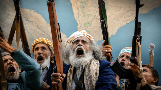 חות'ים (צילום:  Mohammed HUWAIS / AFP via Getty Images)