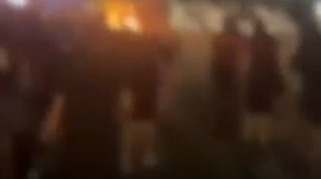 אוהדי בית"ר ירושלים בקפריסין (צילום: צילום מסך, X)