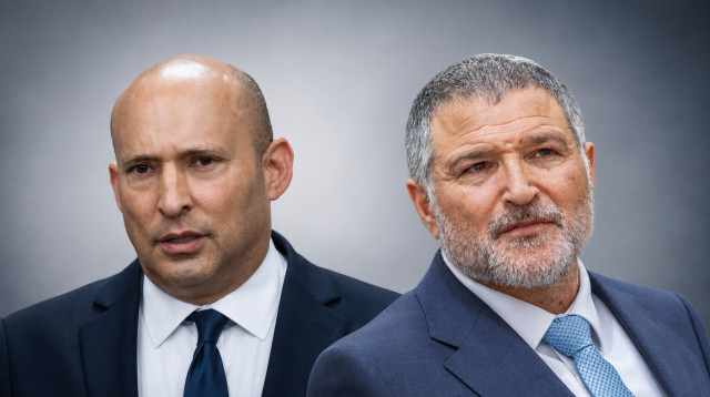דוד זיני, נפתלי בנט (צילום: יונתן זינדל, פלאש 90,דור פזואלו, פלאש 90)