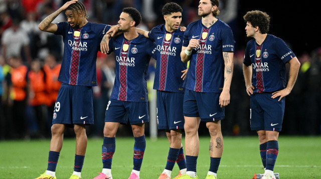 שחקני פריז סן ז'רמן (צילום: Stuart Franklin - UEFA / Contributor)