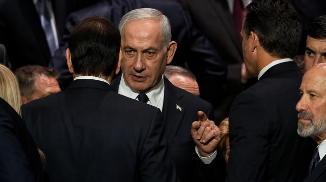 בנימין נתניהו, מרקו רוביו, פיט הגסת' (צילום: צילום מסך)