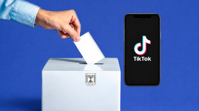 טיקטוק לקראת הבחירות. כללים חדשים ברשת (צילום: AI)