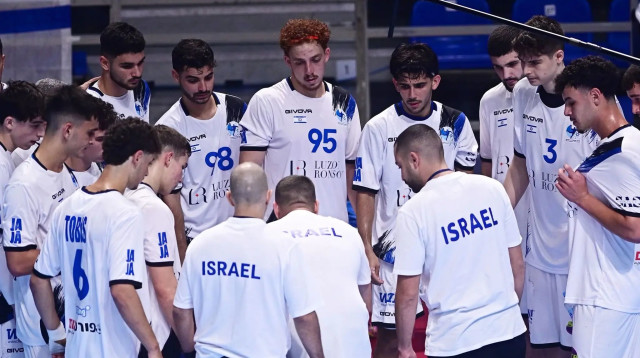 נבחרת ישראל לנוער בכדוריד (צילום: אתר רשמי, איגוד הכדוריד)