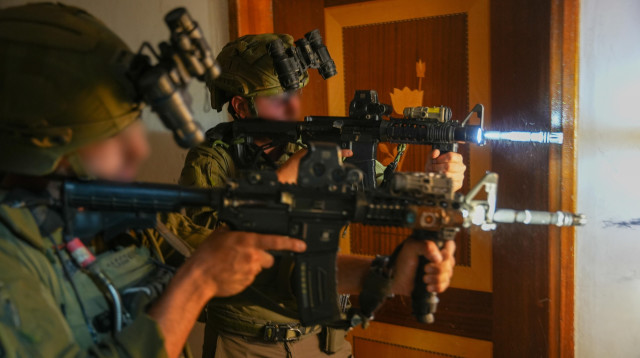 פעילות כוחות צה"ל ביהודה ושומרון (צילום: דובר צה"ל)