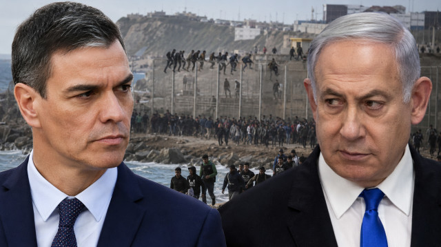 ספרד מאשימה את ישראל במשבר המהגרים (צילום: איור: מעריב אונליין)