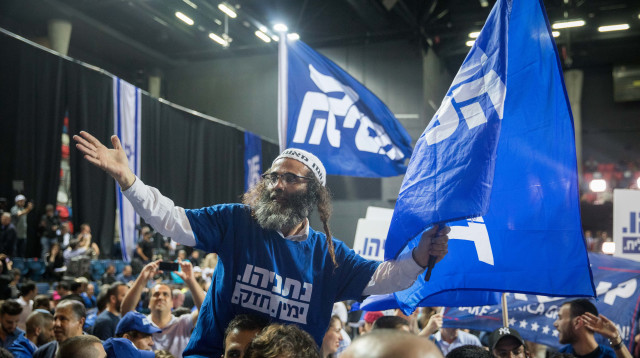 תומכי מפלגת הליכוד בשנת 2019 (צילום: יונתן זינדל פלאש 90)