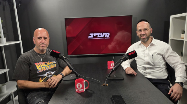 דניאל שבקס ואבנר סטפק (צילום: מעריב אונליין)