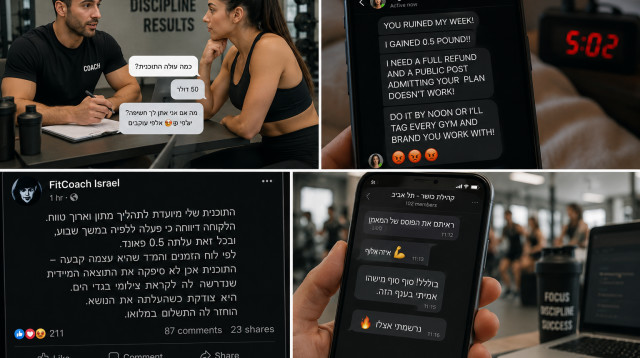 ניסתה לעקוץ ונכשלה (צילום: עיבוד מחשב: מעריב אונליין)